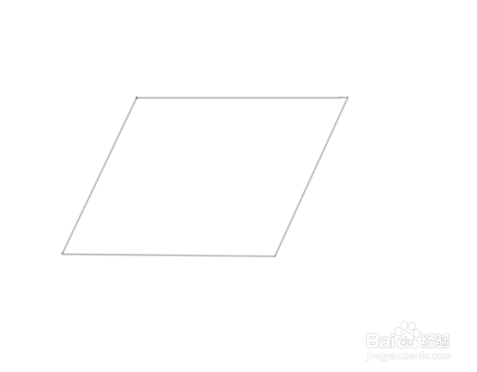 平行四边形怎么画一条线有三个直角