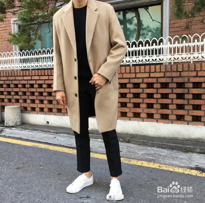 男生的大衣搭配