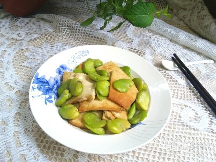 常熟蚕豆豆腐图片