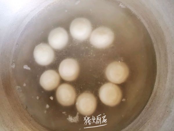 莲子红豆沙汤圆
