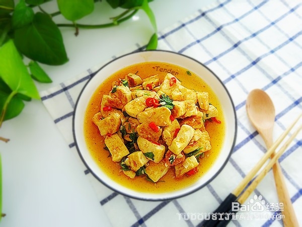 蒜香豆腐的做法