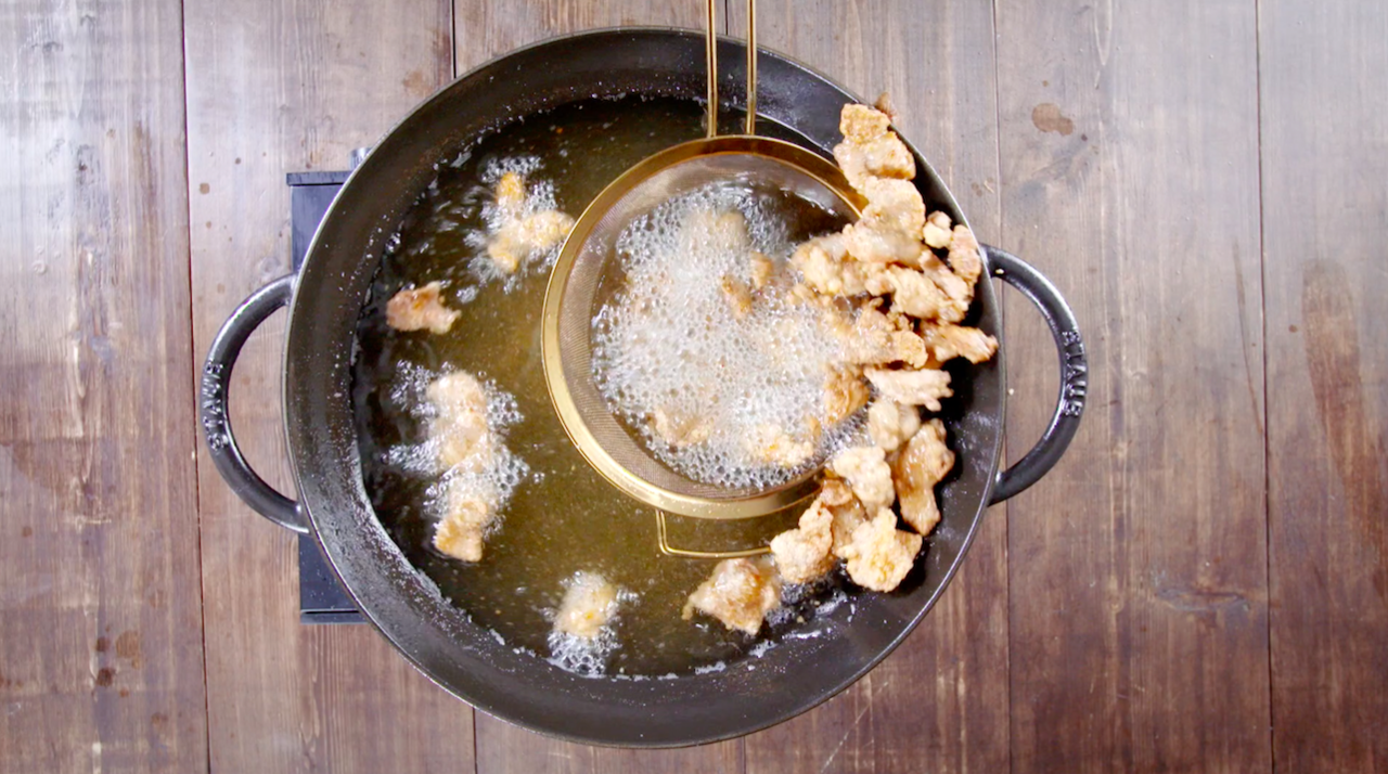 超美味的盐酥鸡，每一口都是满满的幸福！