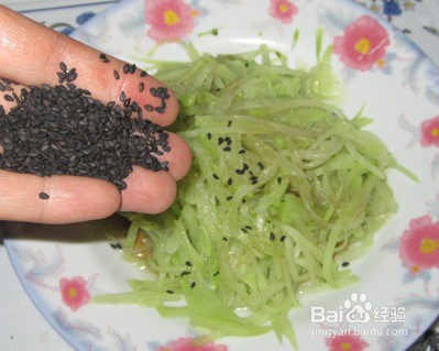 凉拌佛手瓜的做法