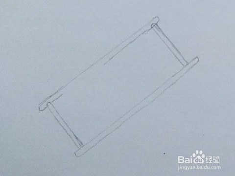 家具画法教程(2)画躺椅的方法、步骤。简笔画