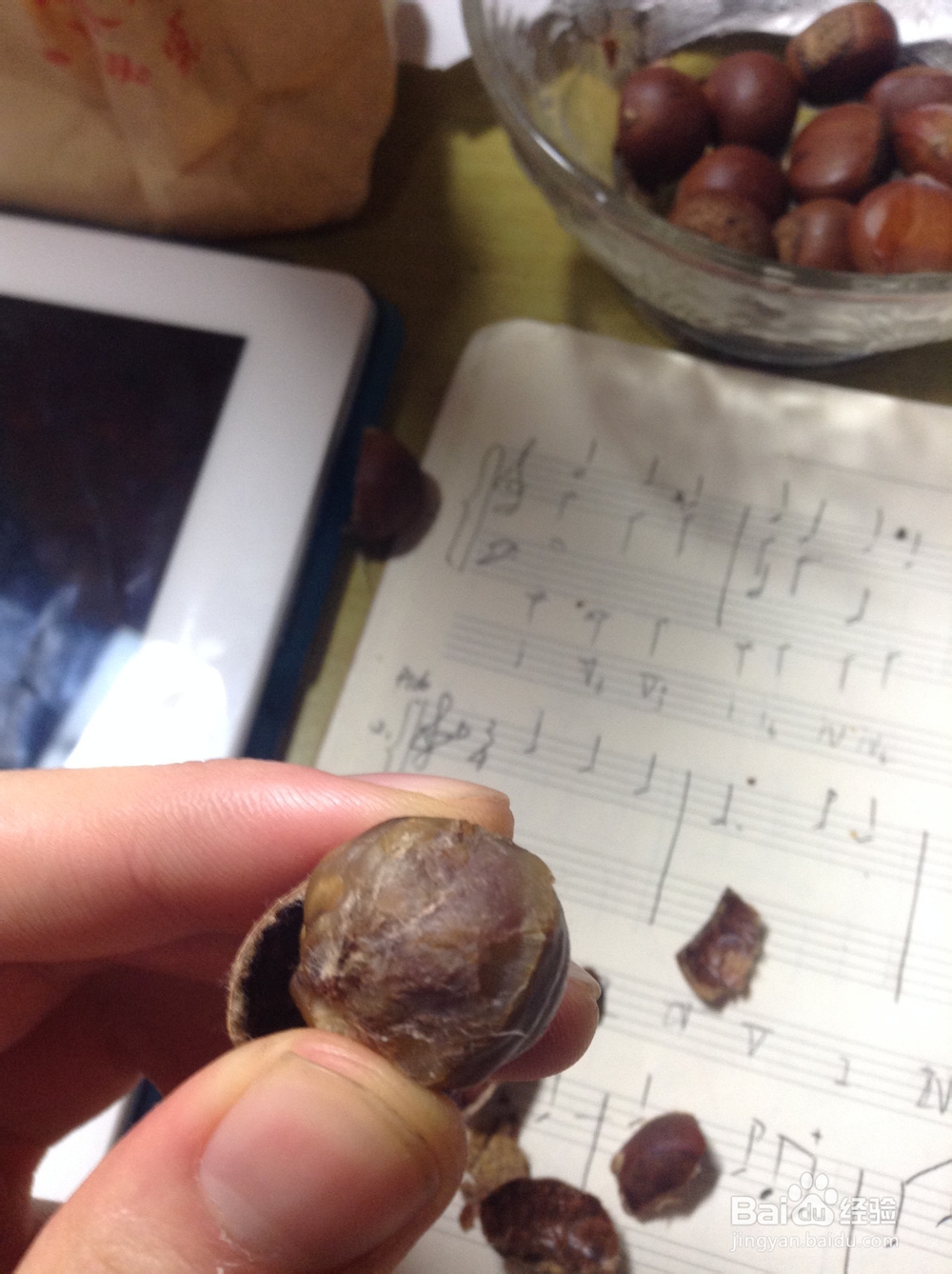 拯救强迫症：如何徒手快剥完整的栗子！
