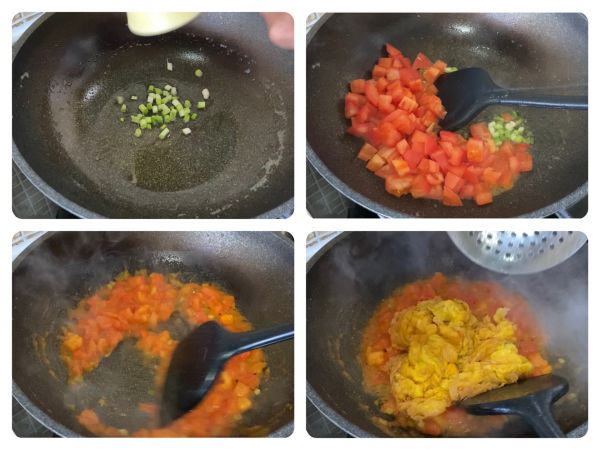 番茄炸蛋砂锅饭