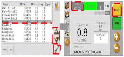 COSJET科斯杰ATR调Q激光使用(操作)方法