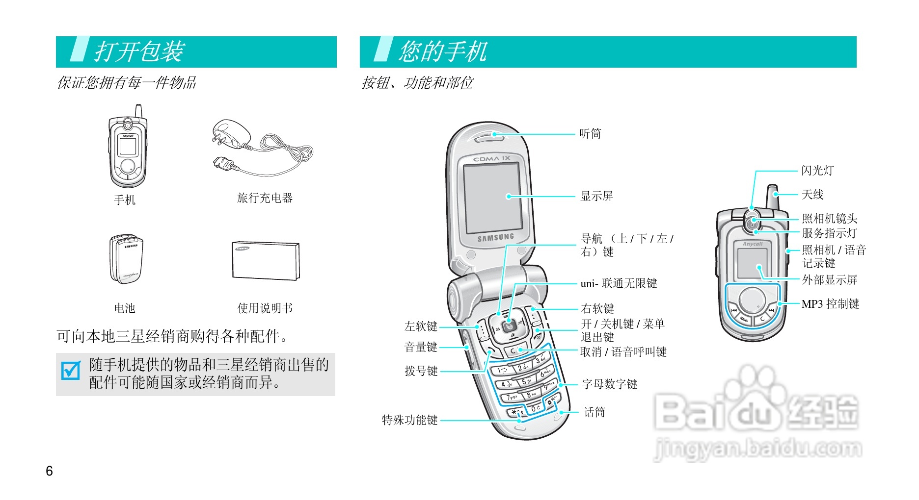 三星SCH-M299手机使用说明书:[1]