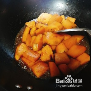 青蒜烧红薯做法大全