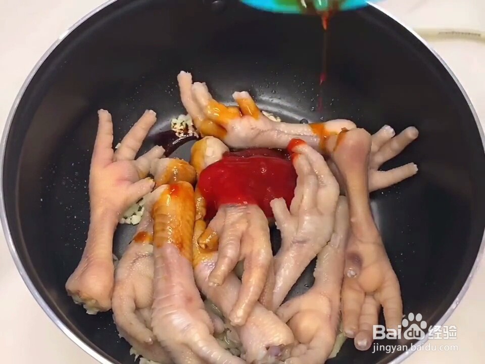 韩式辣鸡爪做法