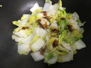 养生食补白菜炒肉