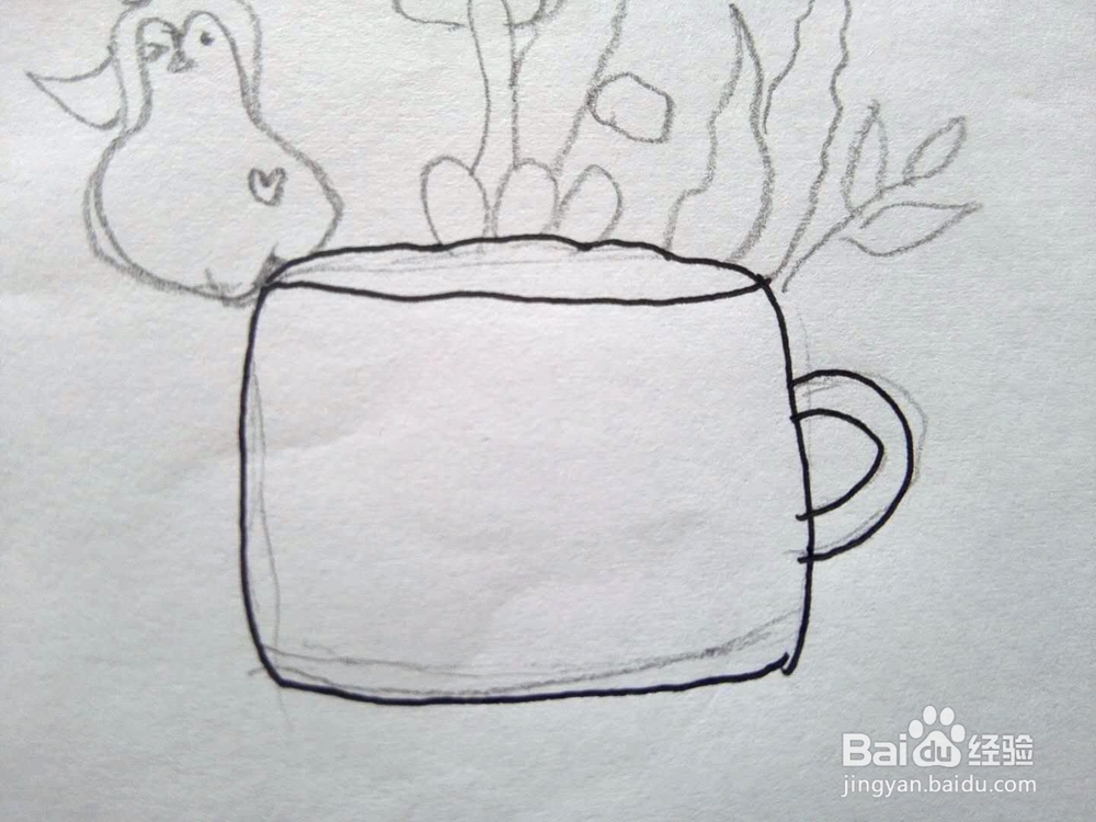 简笔画绿植的经验分享