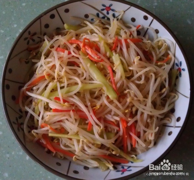 美味营养的减肥菜－－素拌银芽