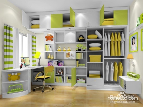 儿童书柜设计有哪些讲究