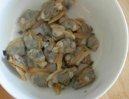 怎样做金菇花蛤汤
