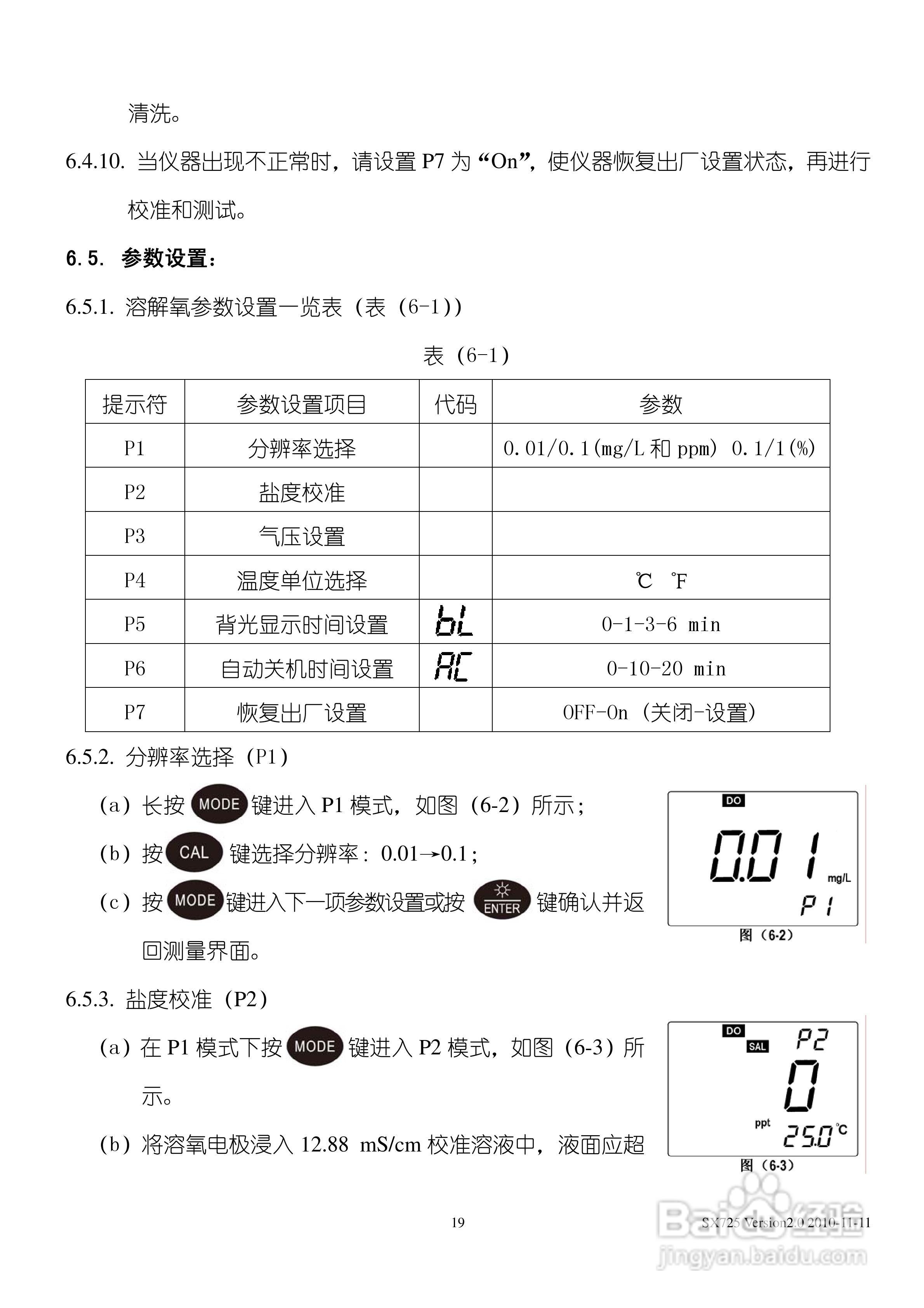 SANXIN SX725型pH mV 溶解氧测量仪使用说明书:[2]
