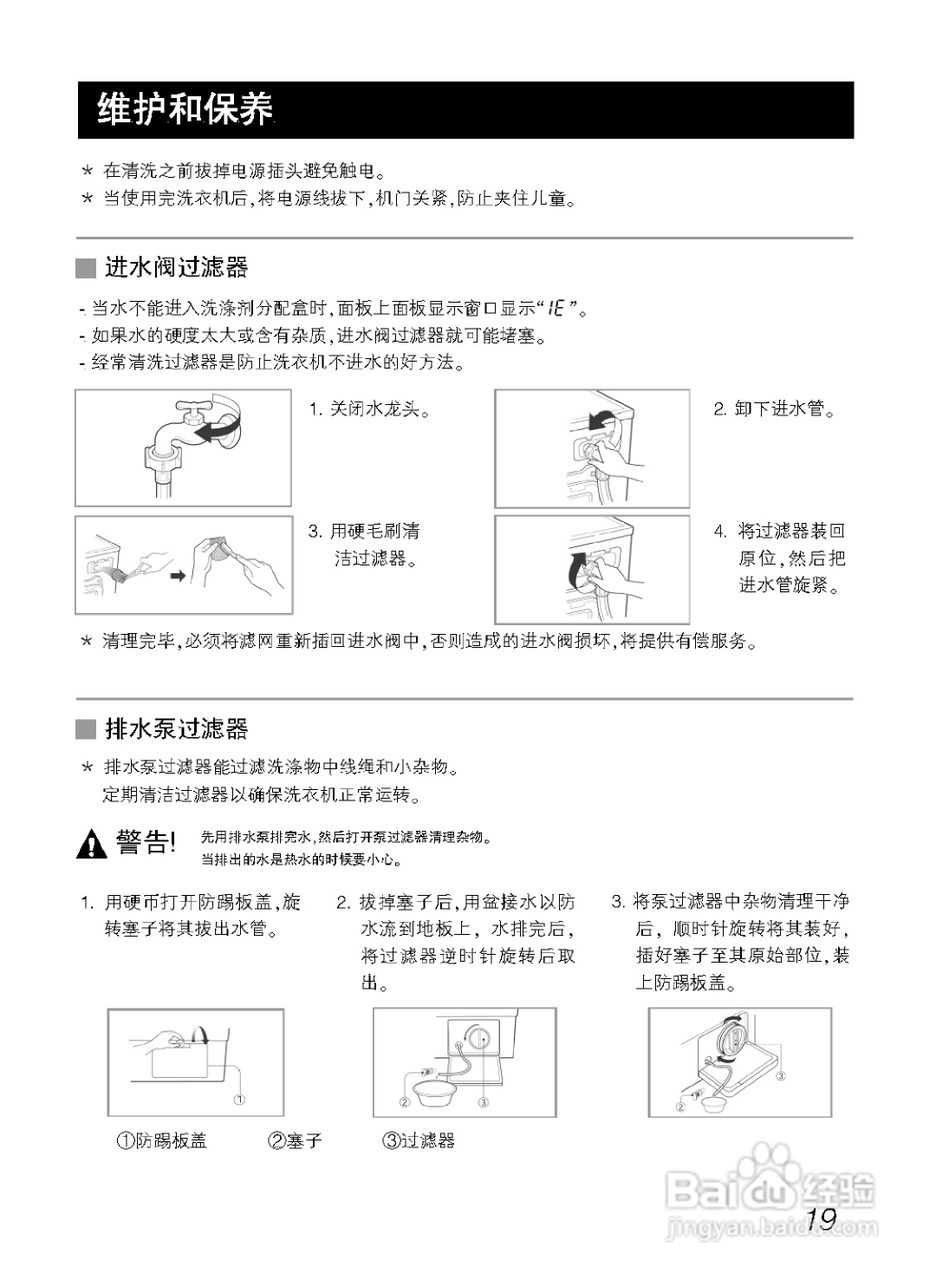 LG WD-N10177洗衣机使用说明书:[2]