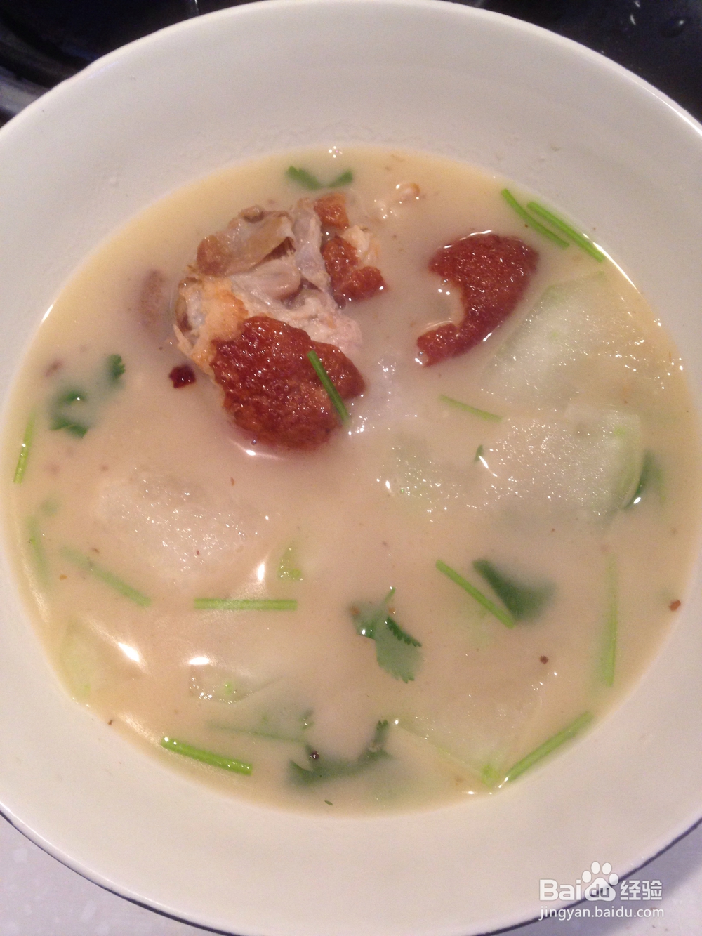 怎么做香浓鸭架冬瓜汤?