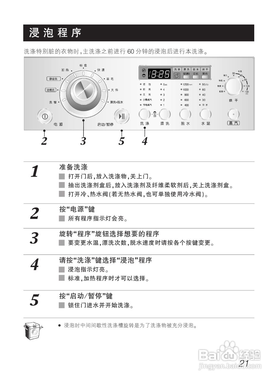 LG WD-12476RD洗衣机使用说明书:[3]