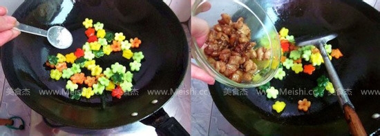 美味多彩面包鸡丁