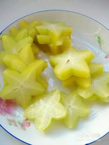 杨桃鲜橙果汁