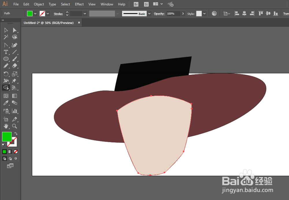 如何用ILLUSTRATOR绘制航海王鹰眼