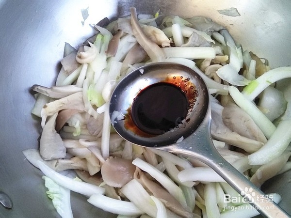 大白菜烧平菇的做法