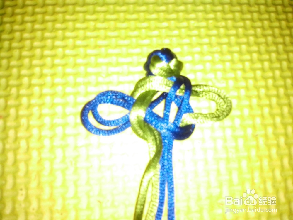 蜻蜓结的制作方法