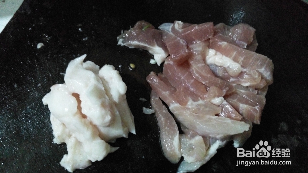 家常菜—土豆丝炒肉