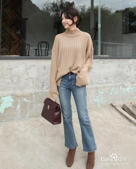 宽裤穿不出好身材？ 跟着达人穿丹宁喇叭裤，轻松拥有好比例！