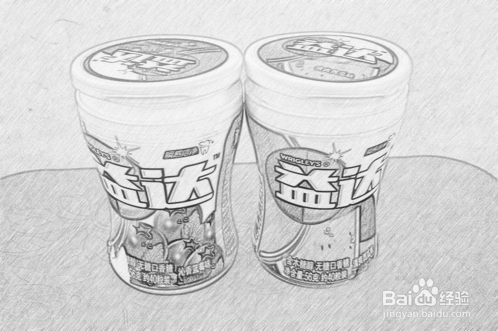 PS CS6 如何做出逼真的素描图片？