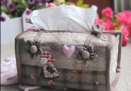 怎样制作可爱小苏纸巾盒