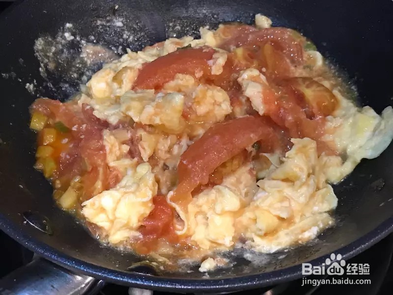 怎样怎样做出家常菜系列之番茄炒蛋