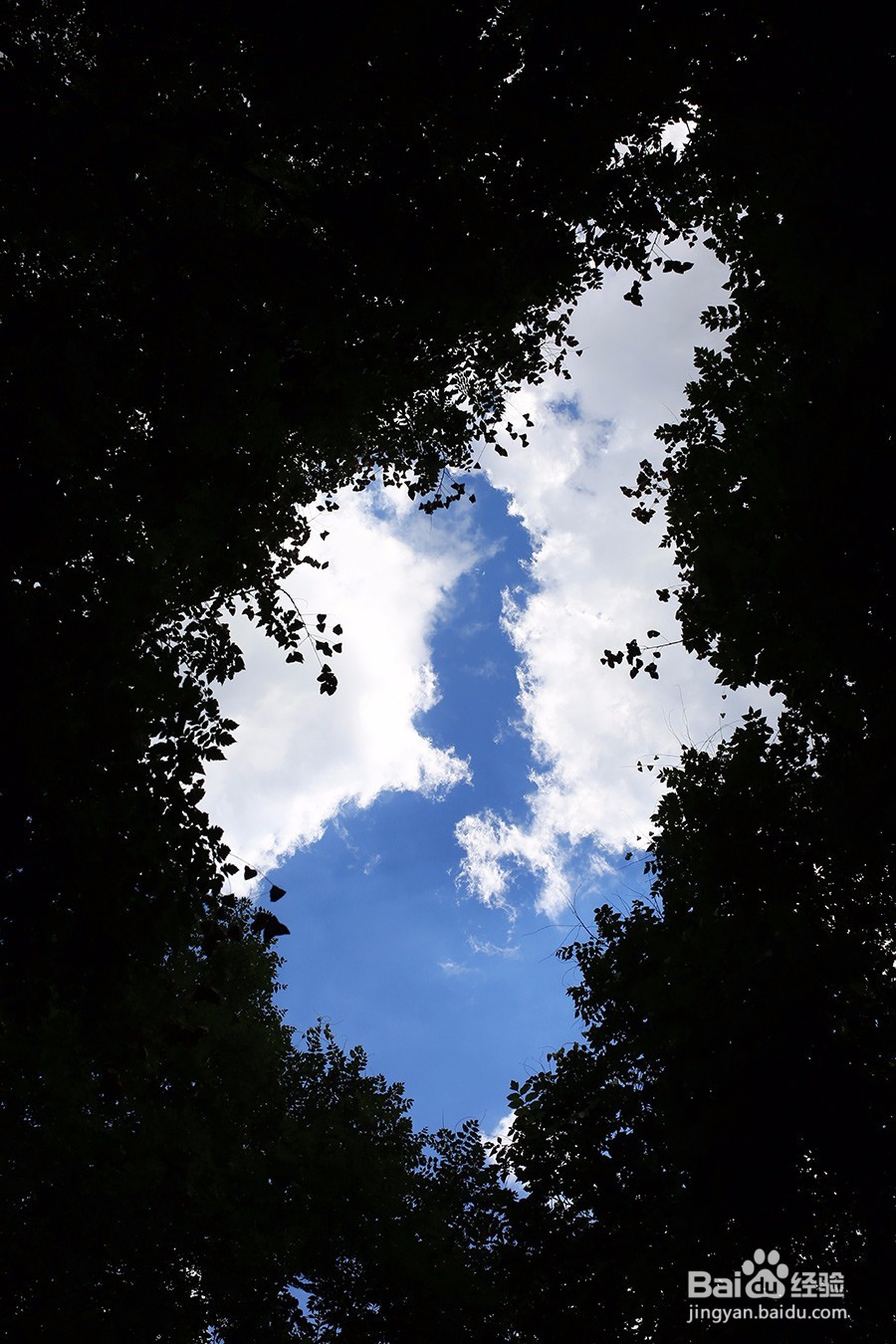 如何用定焦拍蓝天和白云