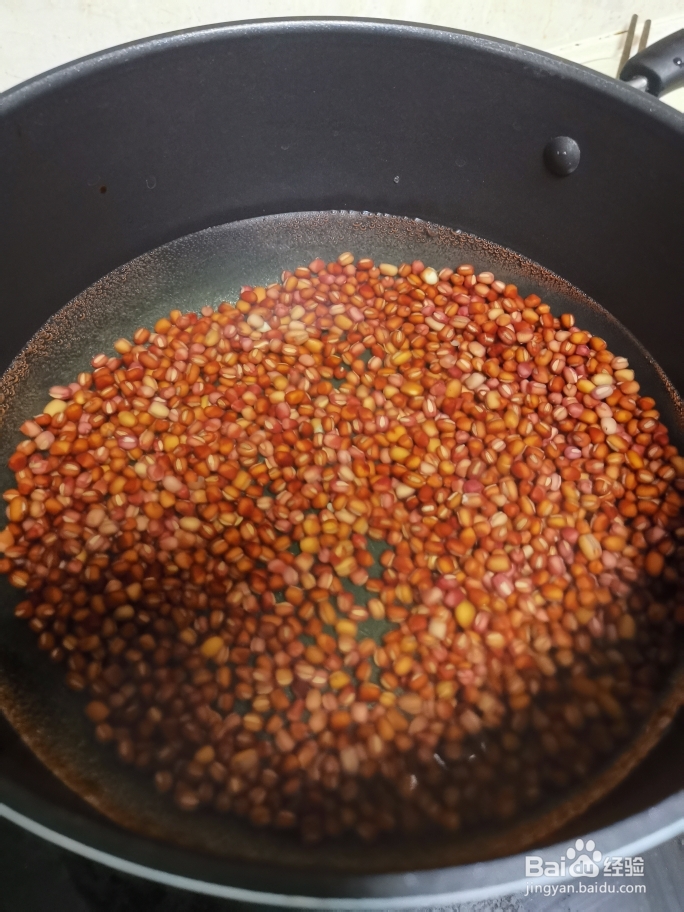 我给姐姐做赤豆汤