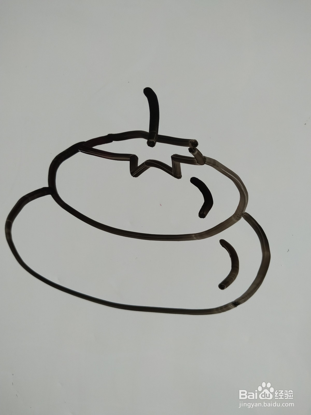 如何画柿子柿子的简笔画如何画呢