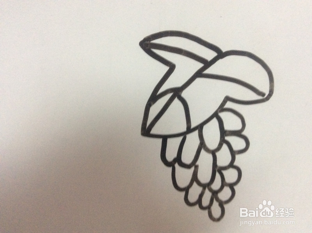 如何画葡萄？葡萄的简笔画如何画的呢？