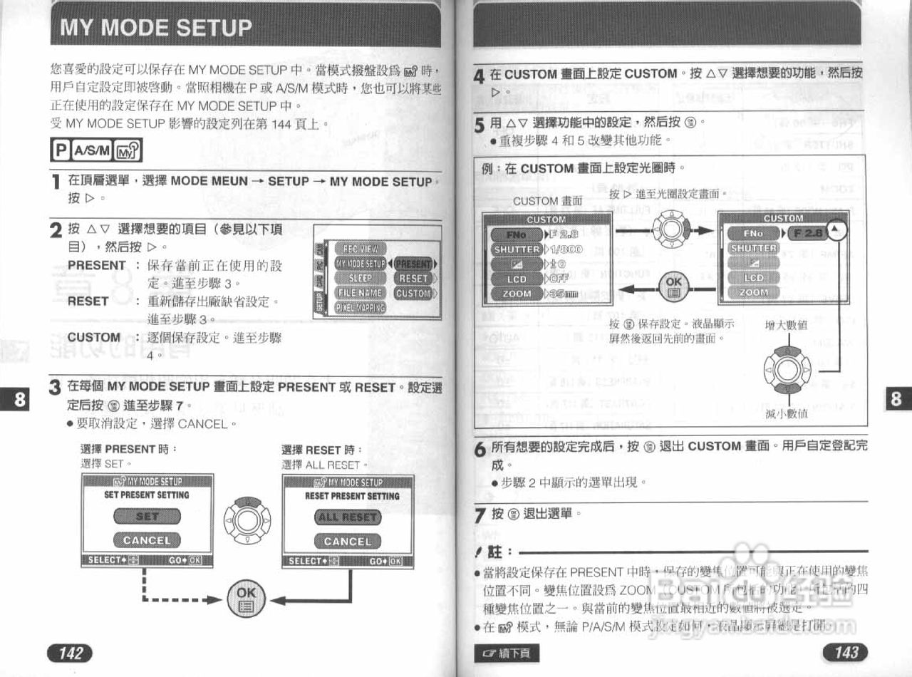 Olympus奥林巴斯D-40Z数码相机说明书:[8]