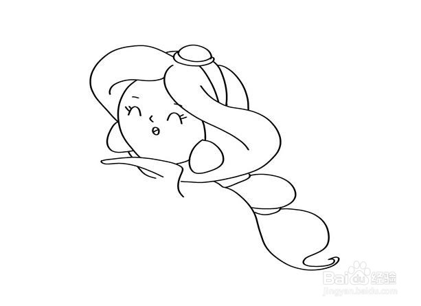 茉莉公主怎么画