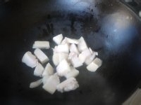 冻豆腐烧回锅肉的做法