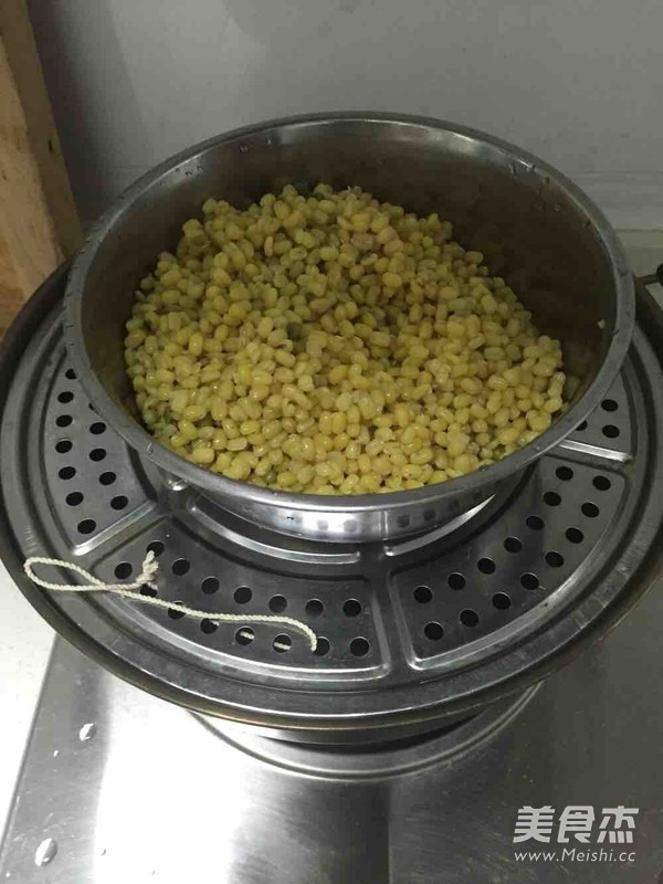 桂花绿豆糕的做法