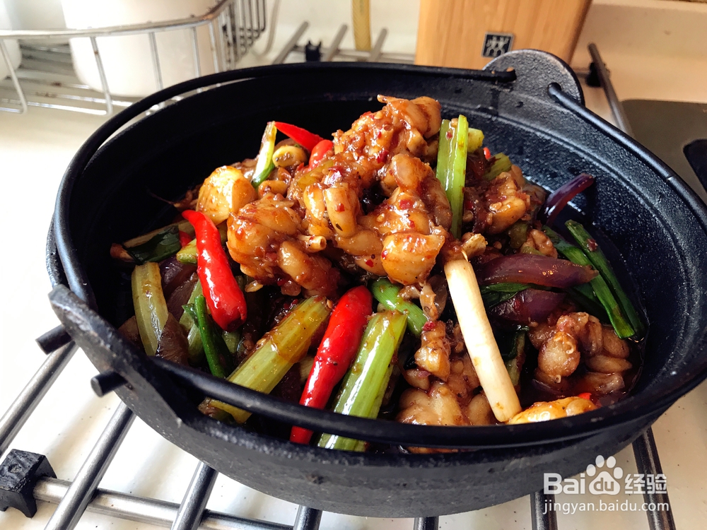 怎么做堂妈小厨——干锅牛蛙?