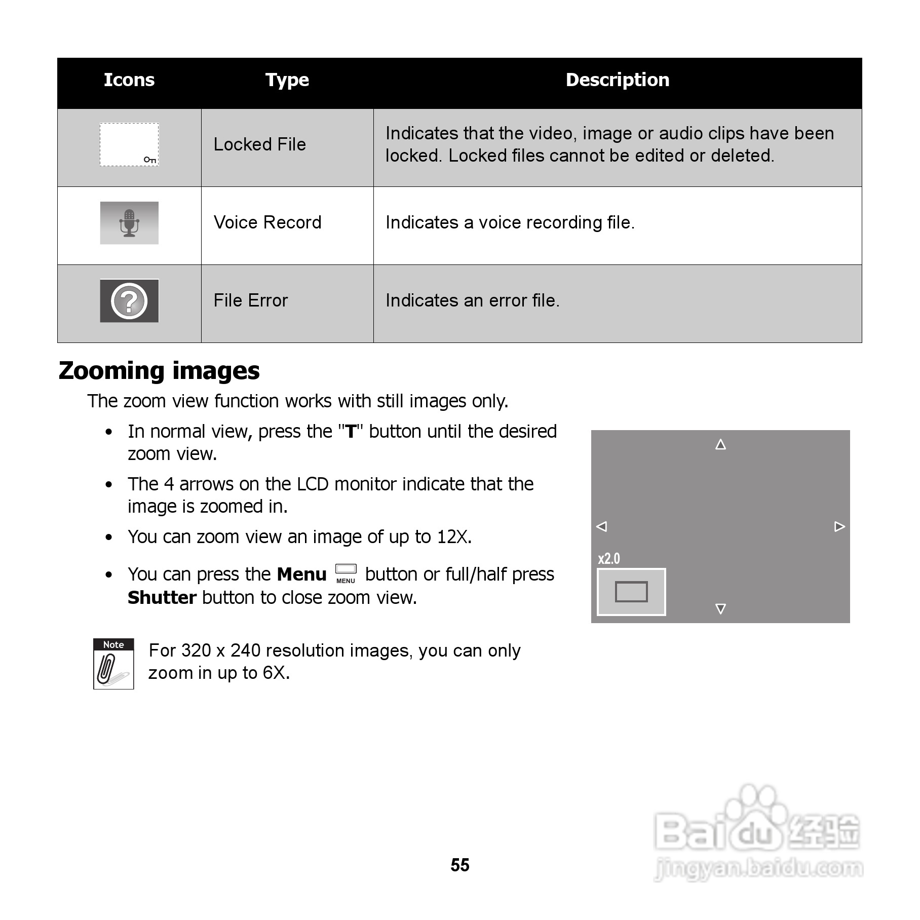 爱国者 DC V1220数码相机说明书:[7]
