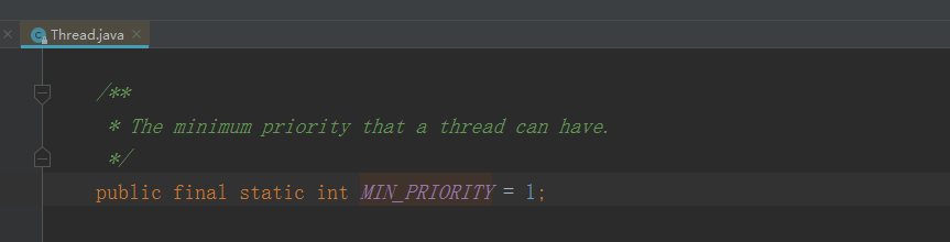 Java基础 18.5.1 线程的优先级