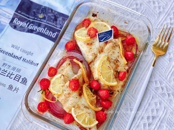 番茄柠檬黄油距比目鱼