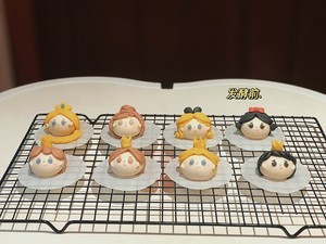 迪士尼公主馒头做法