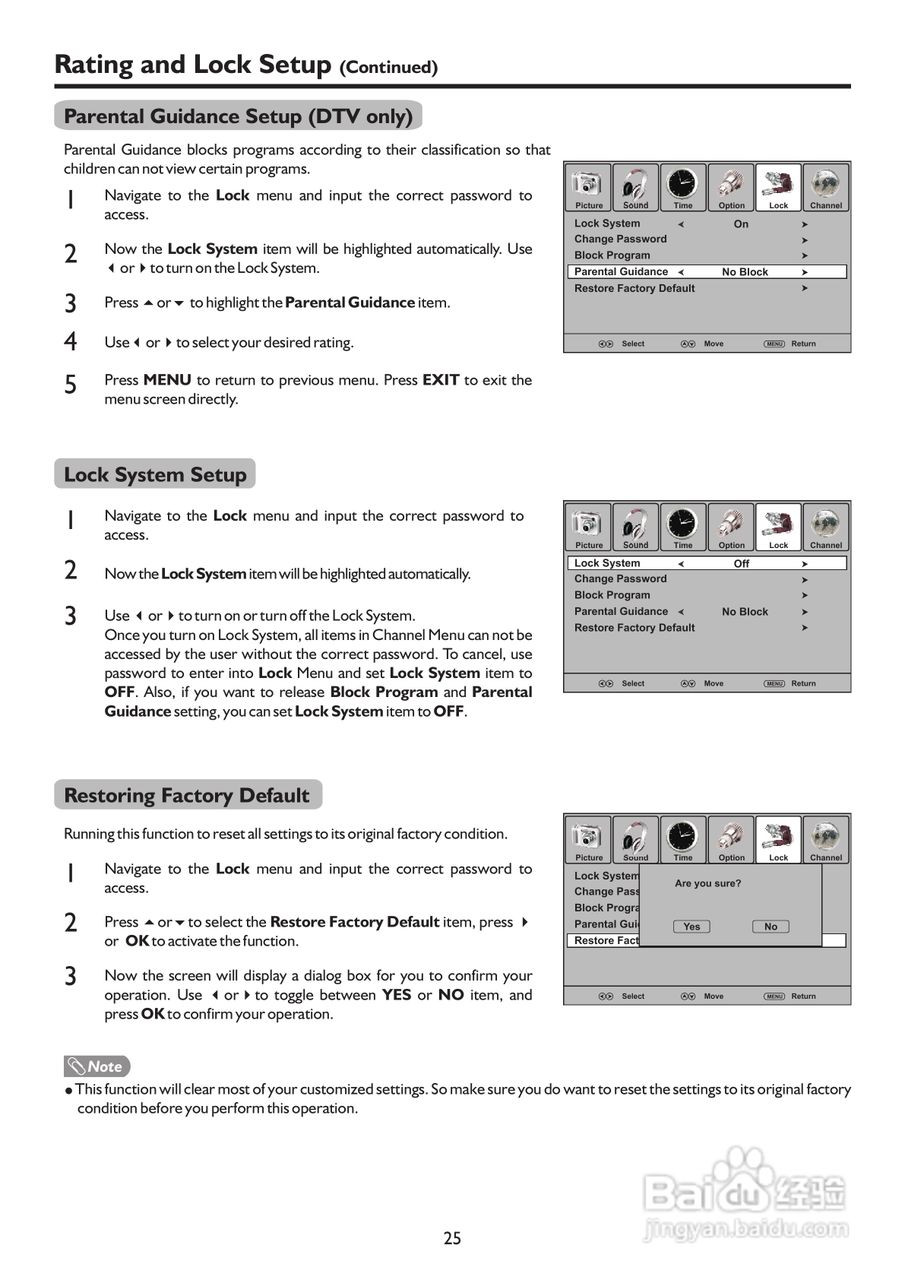 SANYO LCD-22XR9DKH LCD 电视说明书:[3]