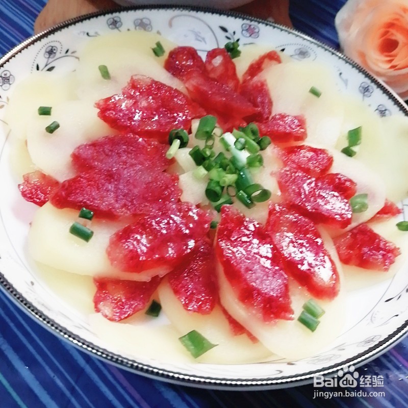 香肠怎么摆盘好看