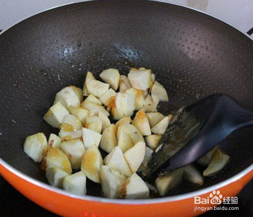 番薯这样做外皮酸甜可口，肉香滑软绵-糖醋番薯