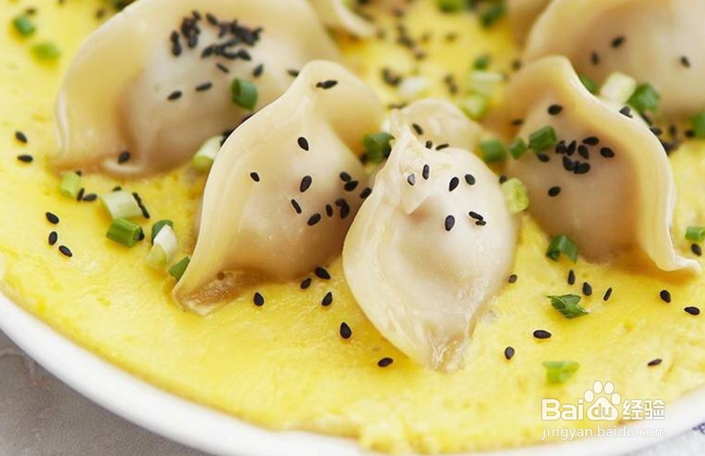 芝麻煎饺抱蛋